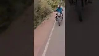 Avenger front wheelie #wheelie #bike