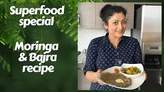 इस पराठे में स्वाद के साथ सेहत भी, Moringa सहजन leaves aur bajre ka paratha