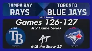 MLB The Show25  2027 Season Games 126-127