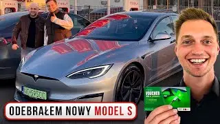 Relacja z odbioru NOWEJ TESLI MODEL S PLAID i pierwsze jazdy CYBERTRUCK! 🚀