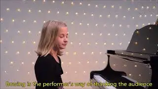 Recital Instructional Video