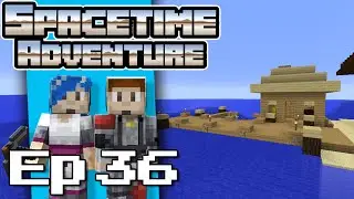 Boat House Build! - SPACETIME ADVENTURE (Minecraft Roleplay)
