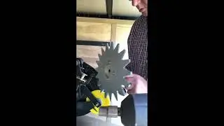 Thompson T44 closing wheel assembly and installation
