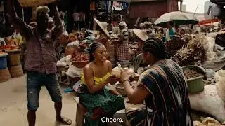 Snowfall- Leon & Wanda Enjoying Themselves In Ghana