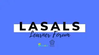 LASALS / Learner Forum Recruitment