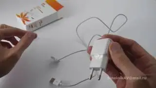Florence USB 1A for iPhone 4/4s White (TC10-IPH4) - Unboxing