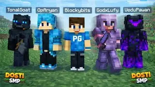 Minecraft 100days But playing with FRIENDS | DOSTI SMP