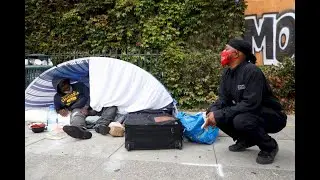 Ambassadors in North Oakland provide outreach to homeless 2020 08 31 en