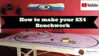 8x4  HO Benchwork