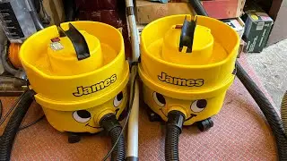 На аукционе можно купить пылесосы Numatic James Yellow и Henry Hoover.