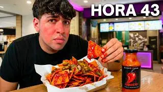 Sobreviví 50 Horas con Comida Rápida Picante