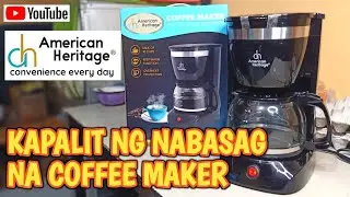 AMERICAN HERITAGE 10-12 Cups Coffee Maker AHCM-6110 with Anti Drip Function | KAPALIT SA NABASAG