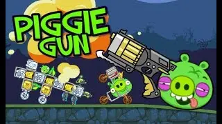 PIGGIE-GUN! - Bad Piggies Inventions
