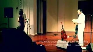 Moreno Veloso and Clarice Magalh&atilde;es at Art Institute of Chicago