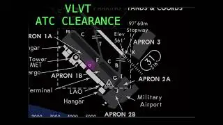 VLVT TAXI(LDG & T/O) ROUTE & ATC CLEARANCE(hard to understand)