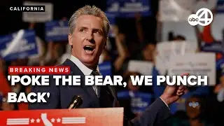 LIVE: Gavin Newsom speaks after California passes redistricting plan to fight Texas' gerrymander