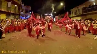 carnevale villa literno  2017 rione ponte pagliarelle -via roma 26/02/2017