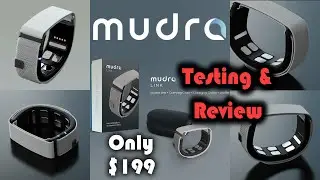 Mudra Link Band | Распаковка, тестирование и обзор | Лучшее носимое устройство на CES 2025?