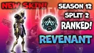 New Sacred Divinity Revenant Skin! Split 2 Ranked Grind! Apex Legends (Season 12)