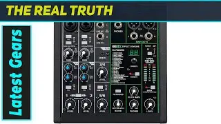 Mackie ProFX6v3: Studio Sound for Creators