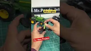 Mini lights new project for mini city with rc tractors