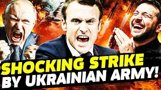🔥STRIKES WITH FULL FORCE! RUSSIAN PLANES BURNING IN MID-AIR! MACRON MAKES HIS MOVE: WIN FOR UKRAINE!