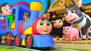 The Choo Choo Train Ten Trains 🚂💨 | Fun Counting Song for Kids