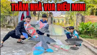 Hành Trình Vượt 1km Đến Tận Nhà Vua Làm Diều Sáo Mini | Thuận Con Vlogs