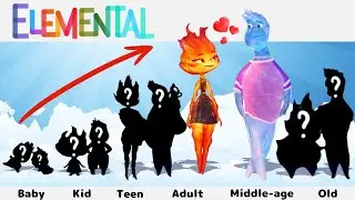Elemental Growing Up Compilation | Cartoon Transformation