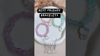 Friendship Trio Bracelets | Best Friends/Bestie matching Bracelets for 3 #beadsbracelet