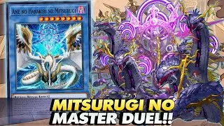 MITSURUGI EST&Aacute; INSANO NO MASTER DUEL!! DECK FORTE E BARATO!