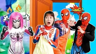 ertarungan Besar Keluarga Spider-Man!