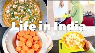 Cozy Silent Saturday Vlog | Cooking Paneer Lababdar at Home 🍛 | Slow Cooking & Recipe Sharing