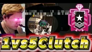 【神業1vs5クラッチ】最強AIMと繊細なキャラコンで甘える敵を