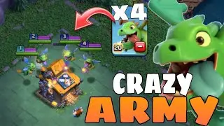 Baby Dragon VS Beta Minions attack STRATEGY! |  Clash of Clans Builder Base 2.0