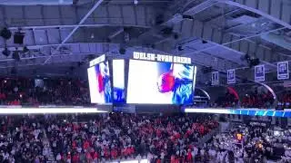 NU Men&rsquo;s BasketBall 2025-2026 Intro Video And Starting LineUps vs. Illinois Fighting Illini