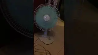 16&rdquo; Green Standard Desk Fan