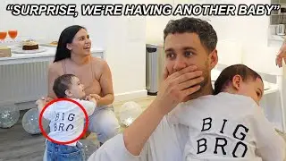 TELLING MY HUSBAND I'M PREGNANT ONLY A YEAR AFTER OUR FIRST BABY WAS BORN!