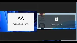 How To Disable/Enable Caps-Lock/Num Lock OSD Notification/Sound On Windows 11/10 PC