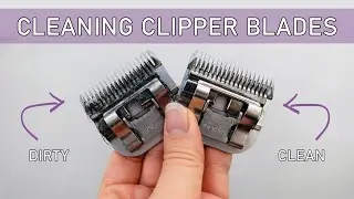 My clipper blade cleaning routine - How to maintain clipper blades well