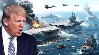 Just Happened! NATO Sinks Russian Aircraft Carrier & Cargo Ship Carrying 10,500 North Korean Troops!