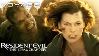 Resident Evil: The Final Chapter | Outrunning A Horde Of Zombies | Voyage
