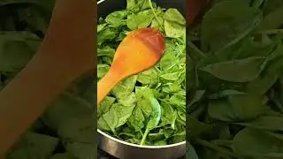 #spinach curry with fish