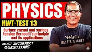 HWT Physics Test-13 🔥 Dimensional Analysis & Applications | Most Incorrect Questions | JEE/NEET