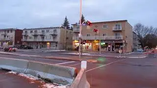 Intersection of Boulevard Langelier and Boulevard L&eacute;ger, Montr&eacute;al-Nord, Montr&eacute;al, Qu&eacute;bec, Canada