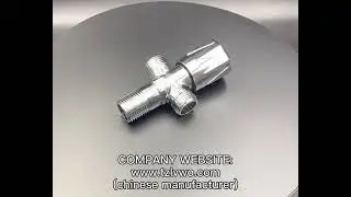 LVWO,Triangle valve,Angle stop valve,Shut off valve,Brass two-way 90 degree water,Chinese factory