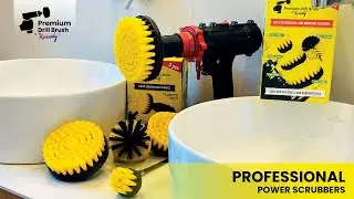 Kornely Premium Drill Brush Yellow EN