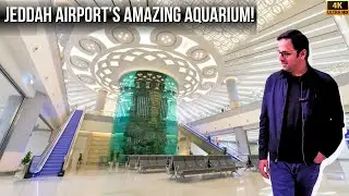 World's Largest Airport Aquarium | KAIA Jeddah, Saudi Arabia