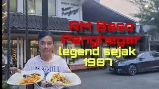 SUDDEN REVIEW OF BASO PANGHEGAR BANDUNG RESTAURANT #basopanghegar #culinary #bandung