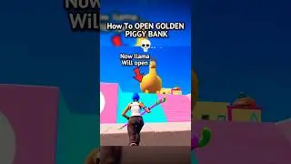How To OPEN GOLDEN PIGGY BANK In Squid Grounds&hellip; 💀 #shorts #fortnite #gaming